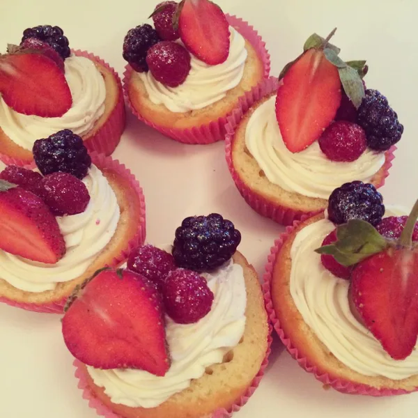 Cupcake aux fruits